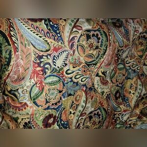 Pier 1 Multicolor Paisley Fabric Vibrant Multicolor, 1 Sham